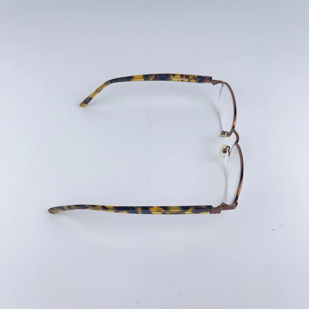 London‎ Fog LF407 02 Women Eyeglasses Frame Multi Tortoise Half Rim 53-17-140 mm